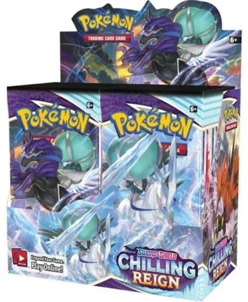 Nintendo Pokémon Sword and Shield Chilling Reign Booster Box