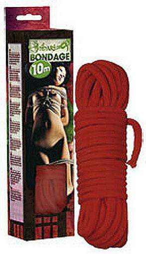 Shibari Bondage rope 10m Red