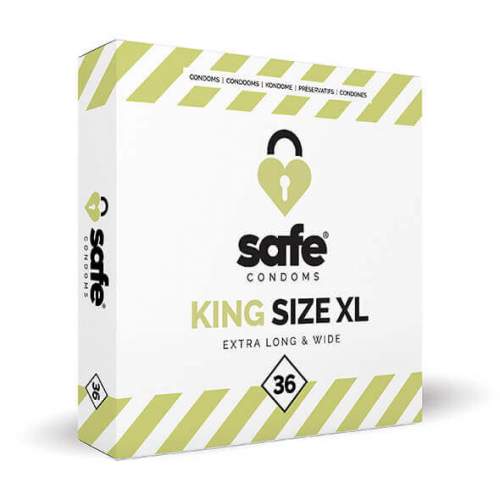 SAFE - King Size XL Extra Long & Wide (36 pcs)