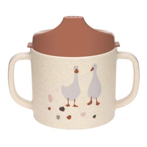 Lässig Sippy Cup PP Cellulose Tiny Farmer Sheep Goose nature
