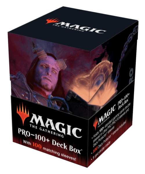 Ultra Pro UltraPro Deck Box 100+ Commander Adventures in the Forgotten Realms + 100ct sleeves V3 for Magic: The Gathering