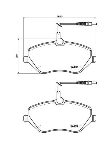 BREMBO P 61 078