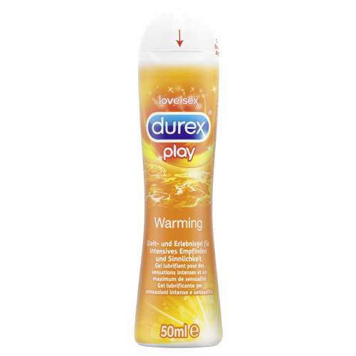 Hřejivý lubrikační gel Durex Play Warming 50ml
