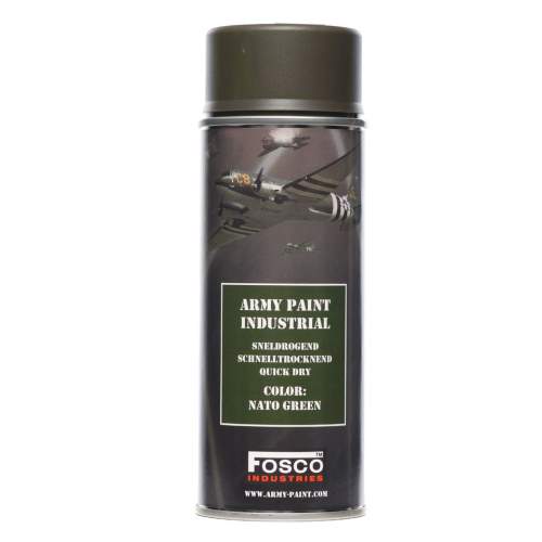 Barva ARMY ve spreji 400ml ZELENÁ NATO