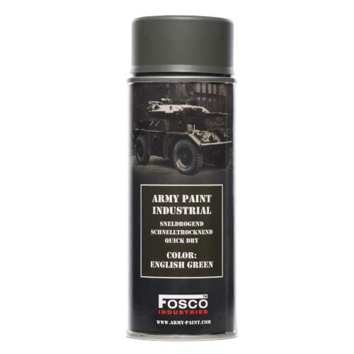 FOSCO Barva ve spreji ARMY ENGLISH green 400ml