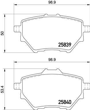 BREMBO P61122