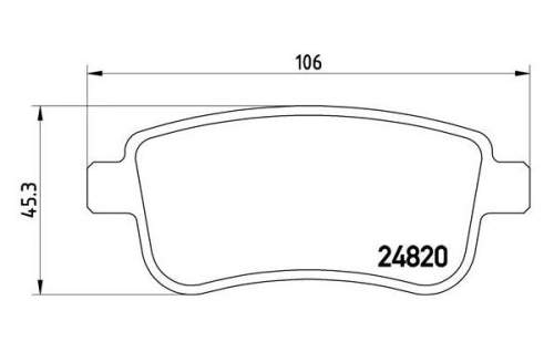 BREMBO P68041