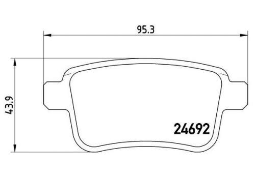 BREMBO P68043