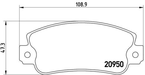 BREMBO P 23 021