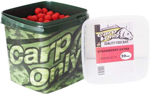 Carp only boilies strawberry extra - 3 kg 20 mm