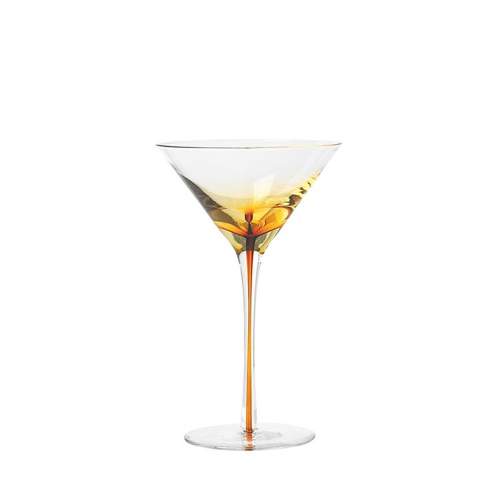 Broste Sklenice na martini AMBER