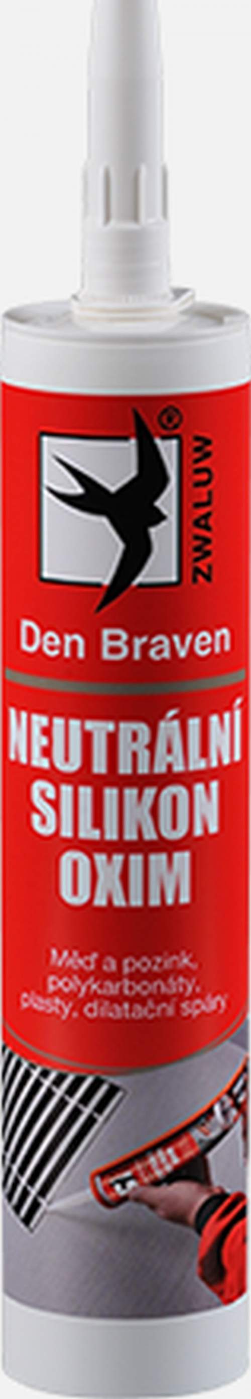 Den Braven Neutrální silikon OXIM 280ml bílý RL 30602RL