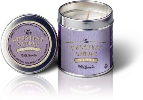 Linteo The Greatest Candle in the World divoká levandule 200 g
