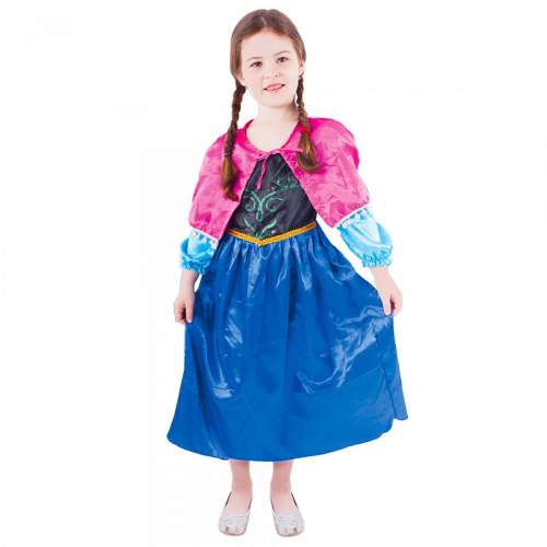 RAPPA Dětský kostým princezna zimní království (M)