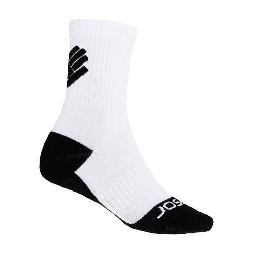 Ponožky Sensor Race Merino - bílá - velikost 9-11 (43-46)