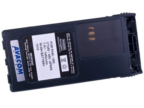 Avacom Baterie / Motorola P040, P060 Ni-MH 7,5V 1500mAh