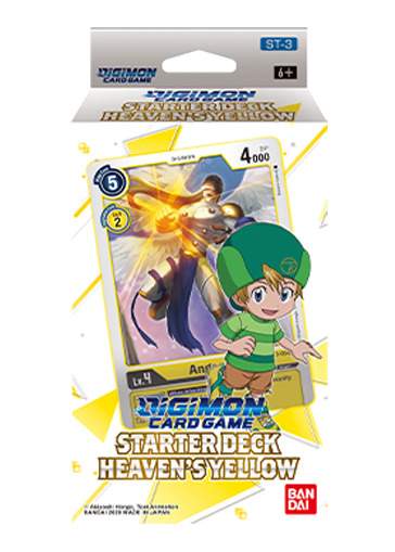 BANDAI Karetní hra Digimon Card Game - Heavens Yellow (Starter Deck)