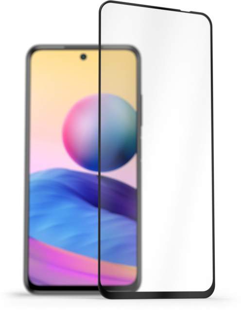 Ochranné sklo AlzaGuard 2.5D FullCover Glass Protector pro Xiaomi Redmi Note 10 5G