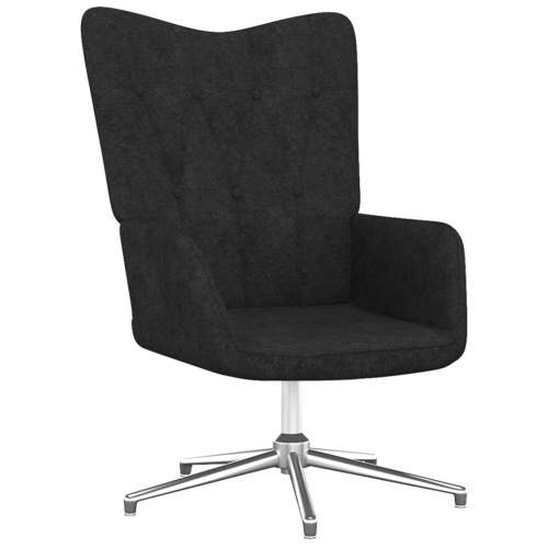 Relaxační židle černá textil, 327595
