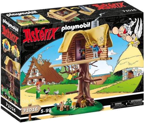 PLAYMOBIL® Asterix Trubadix a dům na stromě