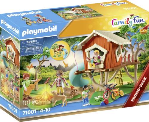 PLAYMOBIL® Family Fun Dobrodružný dům na stromě se skluzavkou