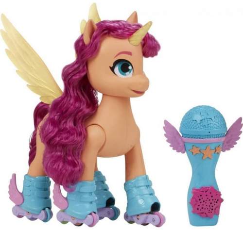 Hasbro My Little Pony Figurka Sunny zpívá a bruslí