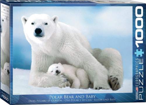 Eurographics Lední medvěd s mládětem 1000 dílků