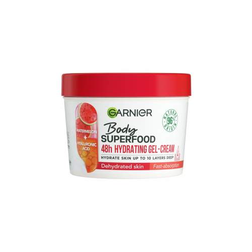 Garnier Hydratační gelový krém s melounem pro dehydratovanou pokožku Body Superfood (Hydrating Gel-Cream) 380 ml