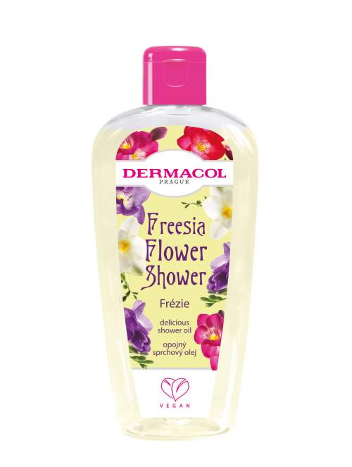 Dermacol Flower Shower Opojný Sprchový Olej Frézie Gel 200 ml