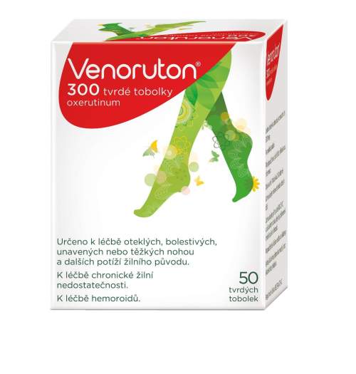 Stada Pharma VENORUTON 300 mg 50 kapslí