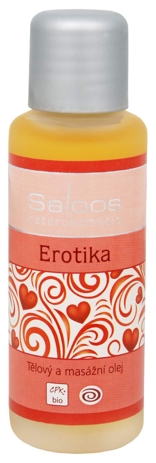 Saloos Bio tělový a masážní olej - Erotika 125 ml