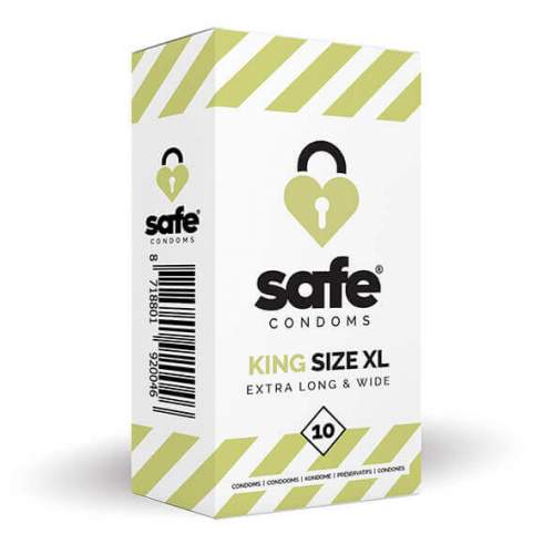 SAFE - King Size XL Extra Long & Wide (10 pcs)