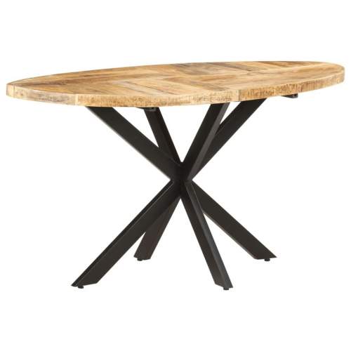Jídelní stůl 140 × 80 × 75 cm masivní mangovníkové dřevo, 321669