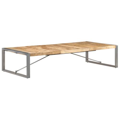 Konferenční stolek 180 × 90 × 40 cm hrubé mangovníkové dřevo