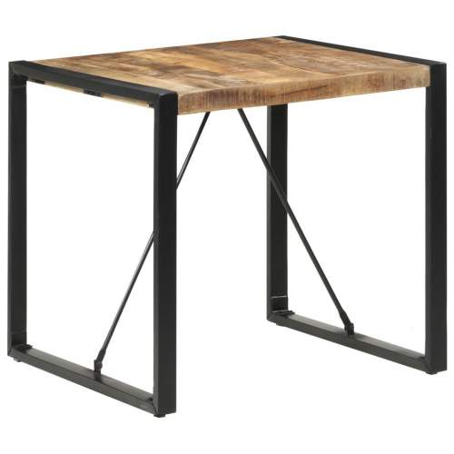 Jídelní stůl 80x80x75 cm masivní mangovníkové dřevo 321600
