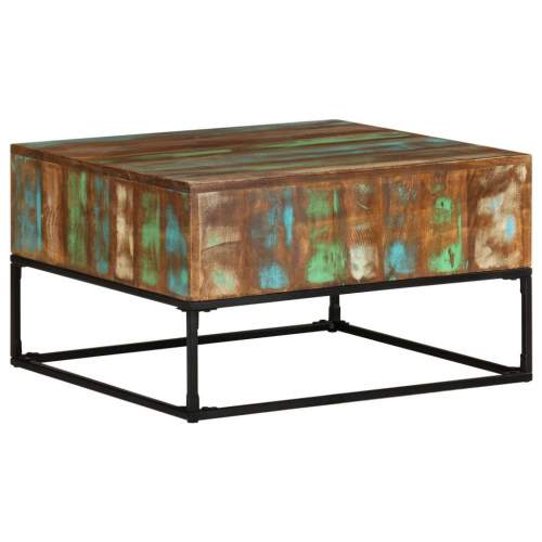 Emaga Konferenční stolek 68 x 68 x 41 cm masivní recyklované dřevo