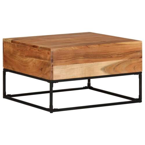 Emaga Konferenční stolek 68 x 68 x 41 cm masivní akáciové dřevo