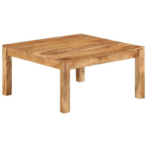Emaga Konferenční stolek 80 x 80 x 40 cm masivní akáciového dřevo