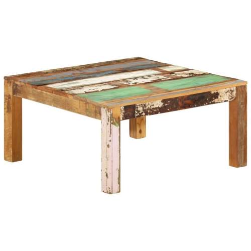 Emaga Konferenční stolek 80 x 80 x 40 cm masivní recyklované dřevo