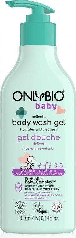 OnlyBio Jemný mycí gel pro miminka (300 ml)