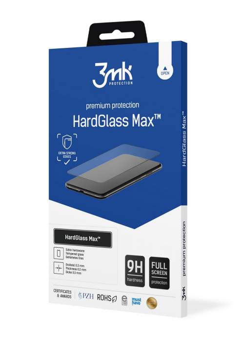 3MK  HardGlass Max pro Apple iPhone 13 Black