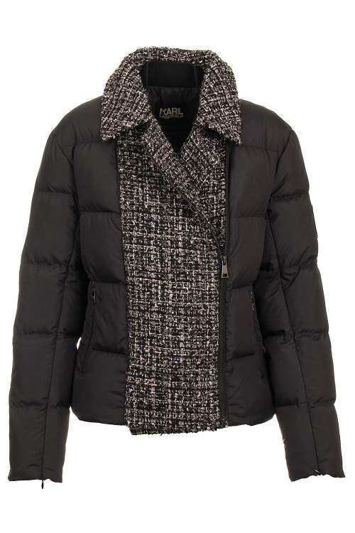 Karl Lagerfeld dámská zimní bunda černá Velikost: S