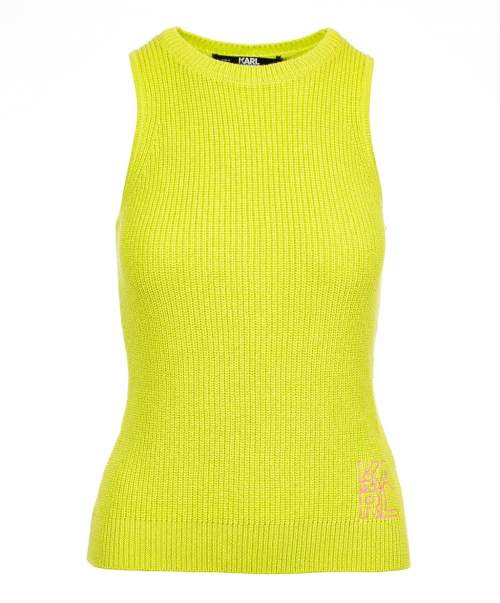 Karl Lagerfeld Knit Tank dámský top lime Velikost: XS