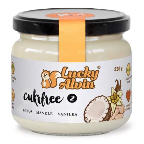 Lucky Alvin Cukrfree kokosovo mandlový krém 330 g