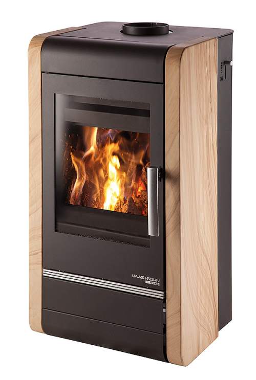 HAAS+SOHN AVESTA krbová kamna 2,7-8,1 kW, černá/woodstone prestige