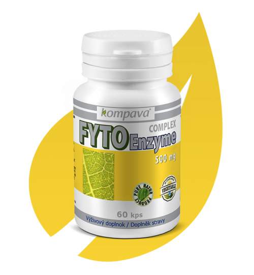 Kompava Fyto Enzyme complex 60 kapslí
