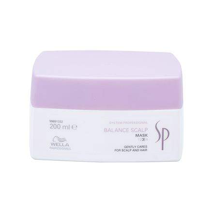 Wella Professionals SP Balance Scalp maska pro citlivou pokožku hlavy 200 ml pro ženy