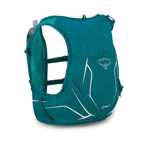 Běžecká vesta Osprey Dyna 6 Velikost zad batohu: M / Barva: zelená