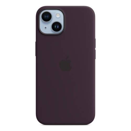 Apple iPhone 14 Silicone Case with MagSafe - Elderberry, MPT03ZM/A
