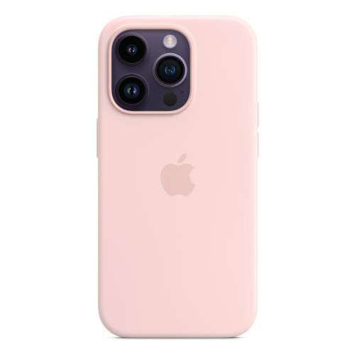 Apple iPhone 14 Pro Max Silicone Case with MagSafe - Chalk Pink, MPTT3ZM/A